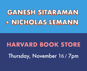 Ganesh Sitaraman with Nicholas Lemann