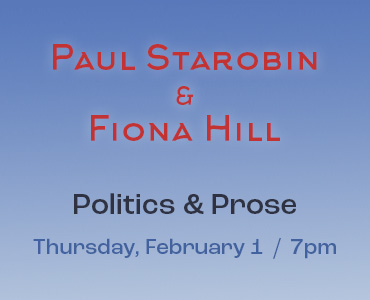 Paul Starobin at Politics and Prose